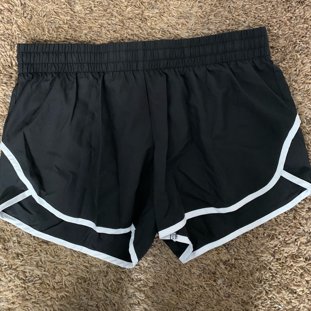 Athletic Works Black and White Women's Shorts